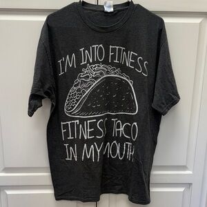 Port and Company Black Graphic Tee